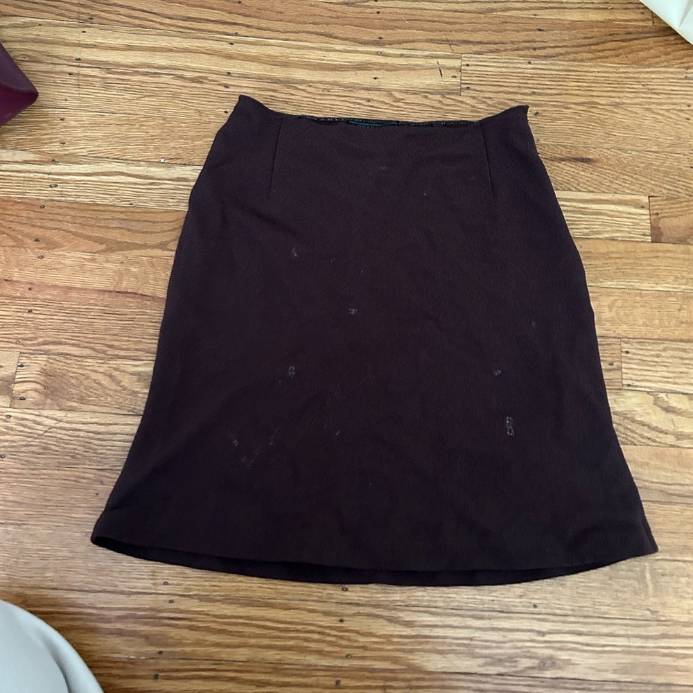 Brown Prada skirt